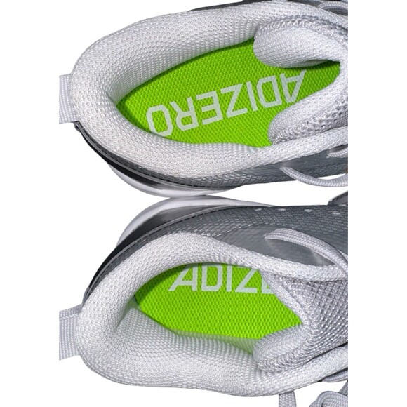 Adidas Adizero Instinct TP Softball Molded Cleats Silver Speed Womens Size 6.5 - Picture 9 of 10